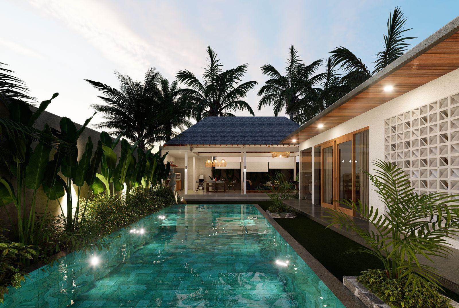 Upcoming 2 bedrooms Villa in the hearth of Seminyak